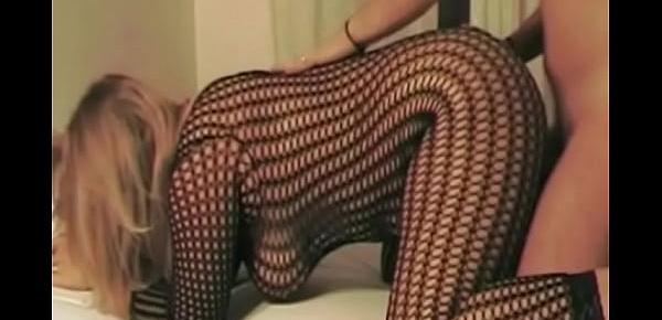  Fucking A Anal In Her Stockings Experiencing Fun Moment